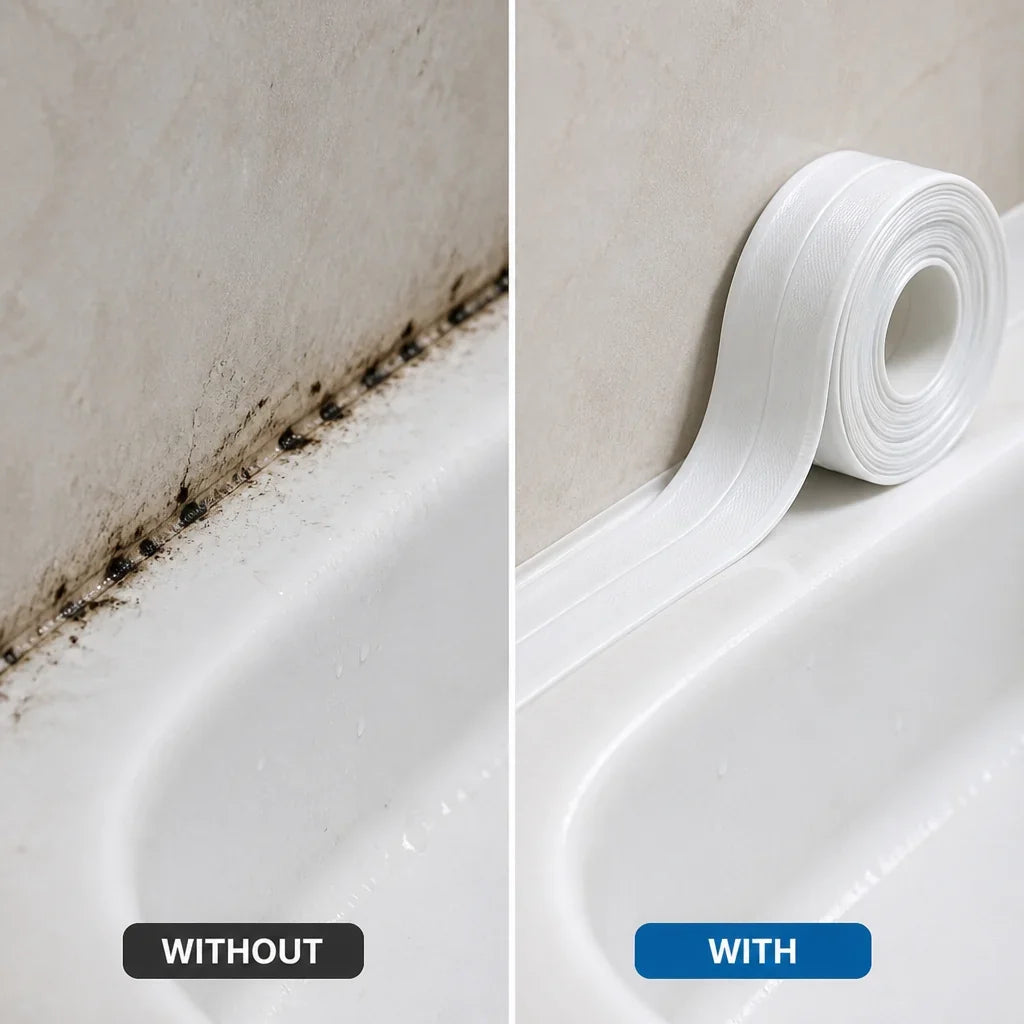 Caulkly™ Waterproof Self-Adhesive Caulk Tape