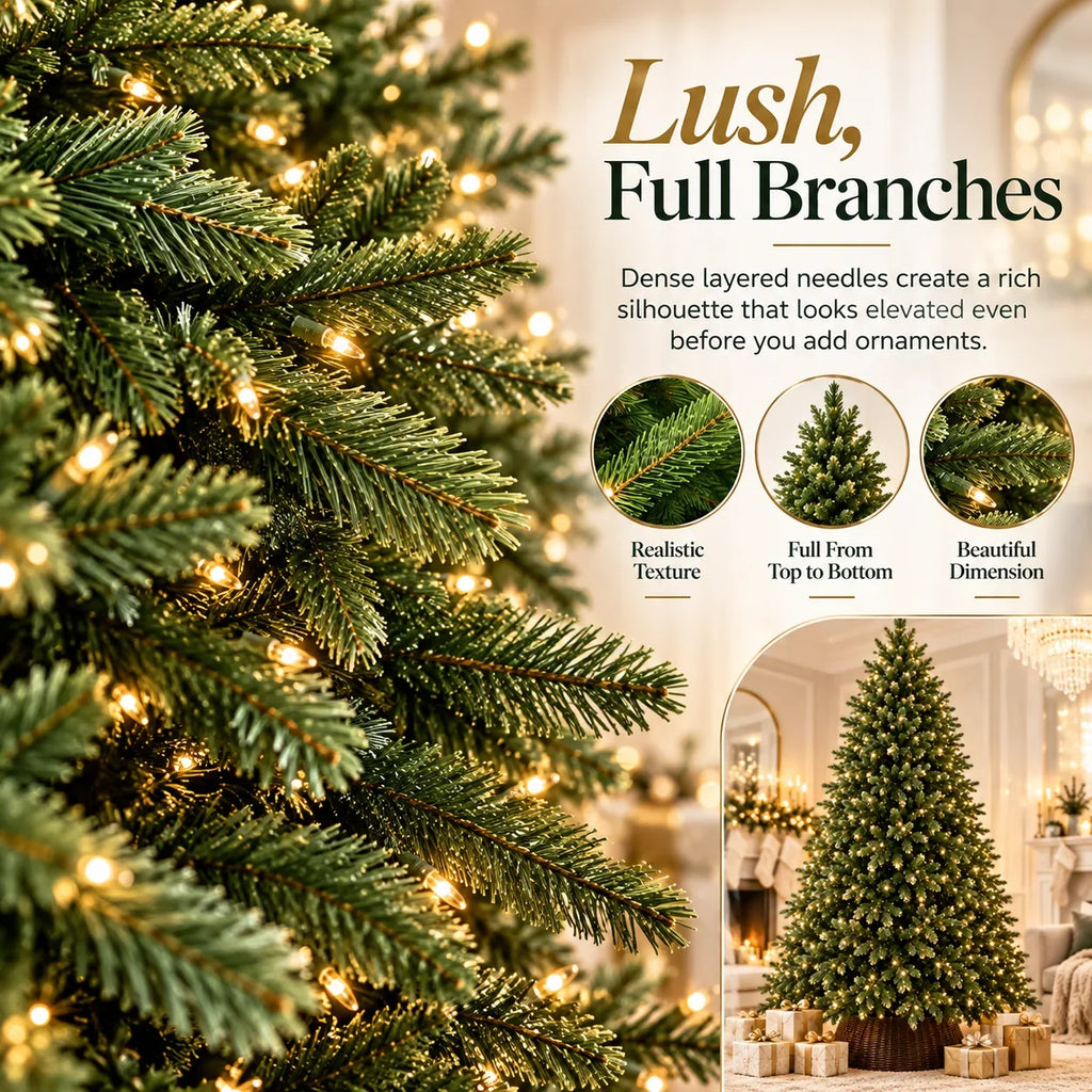 Yulewisp™ LED Christmas String Lights — Cozy Holiday Twinkle