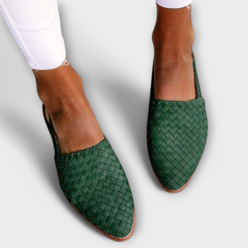 Vetara™ Woven Slingback Loafer — Slip Into Unstoppable Comfort and Effortless Elegance All Day Long
