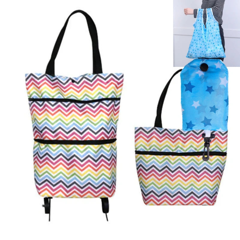 SwiftTote™ — Carry Everything Effortlessly, Glide Through Life Pain-Free