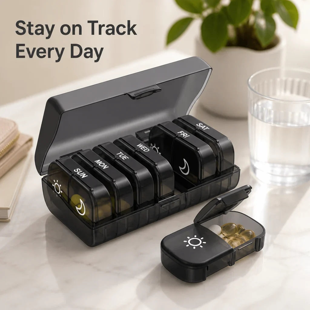 PillPort™ — Keep Every Dose Organized and Ready