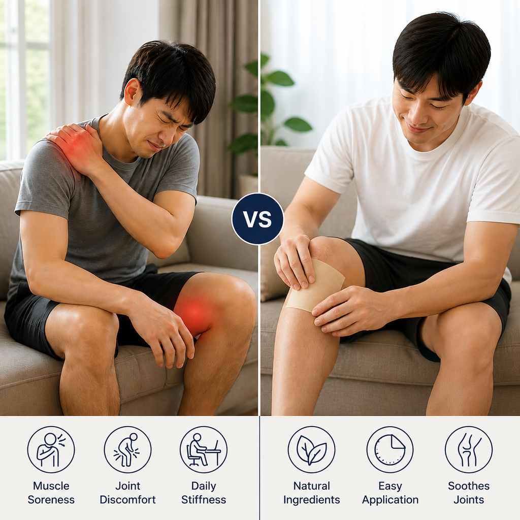 WarmEase™ - Natural Ginger Warming Pain Patch