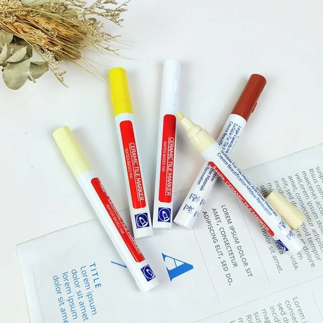 LumaSeal™ Grout Renewal Pen — Instantly Restore Stunning, Mold-Free Grout You’ll Love Showing Off