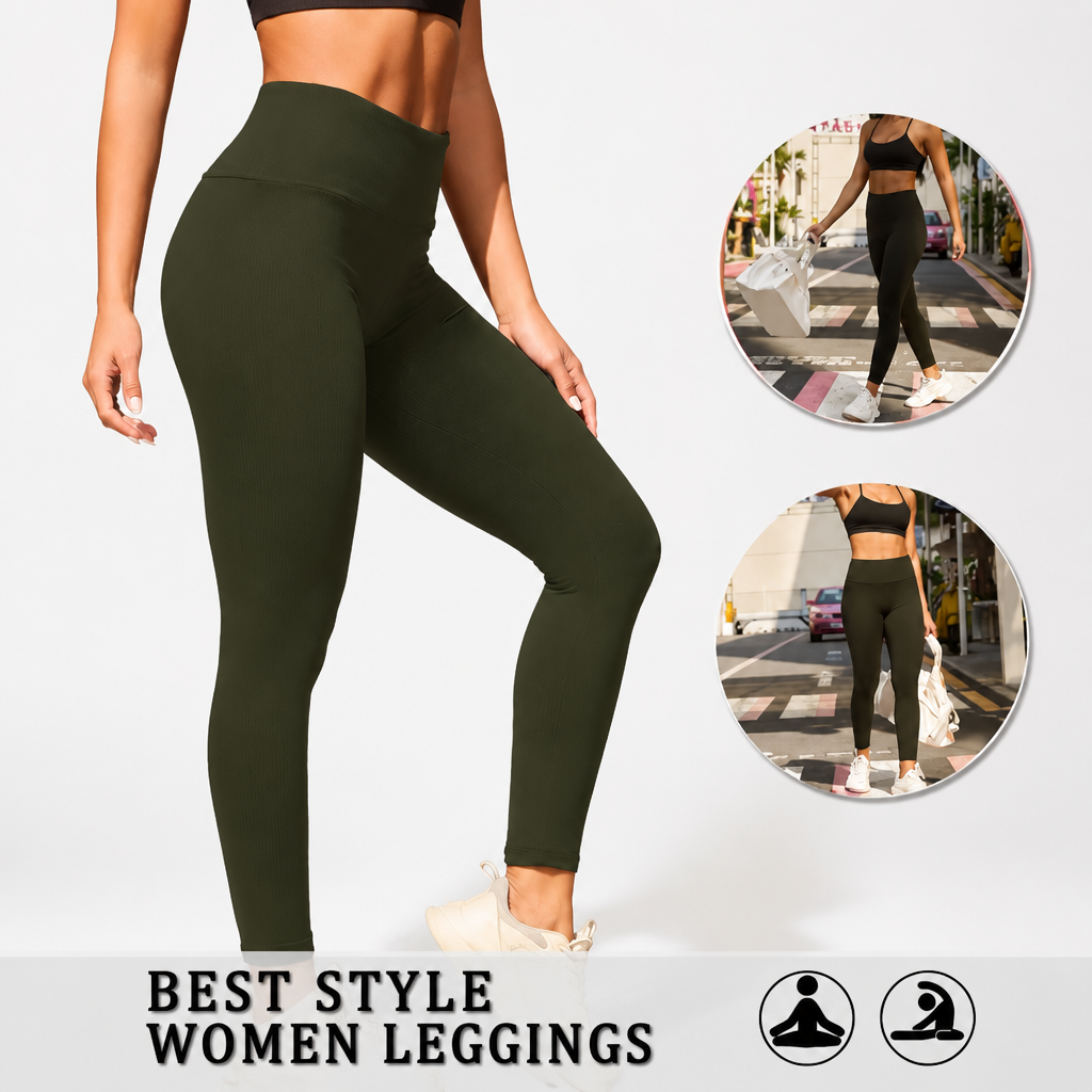 Lumeflex™ High-Waist Contour Leggings — Buttery-Soft Stretch