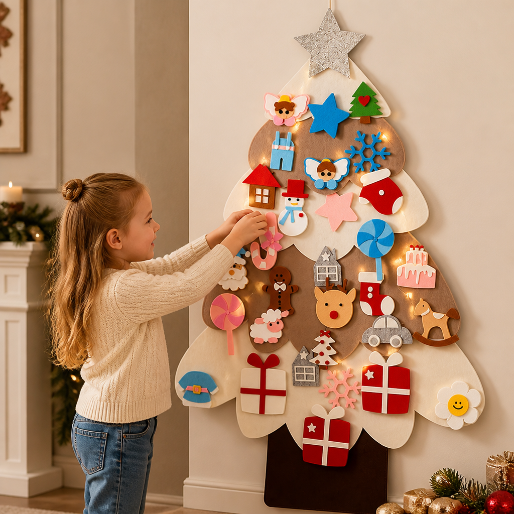 TinselTot™ Felt Christmas Tree for Kids