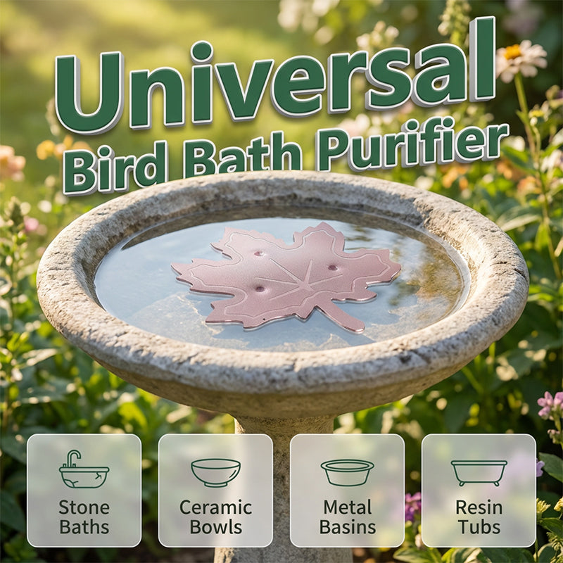 AquaLeaf™ — Transform Your Bird Bath Into a Sparkling Haven That Invites Life and Joy