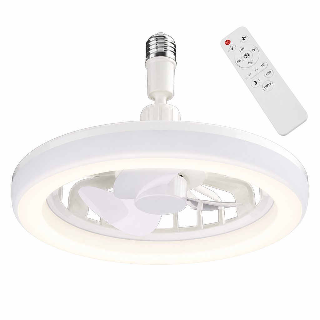 CoolHalo™ — LED Ceiling Fan with Light