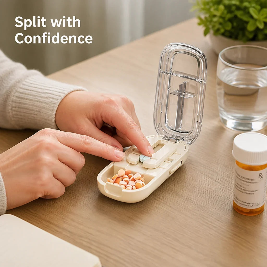 MedSplit™ — Convenient Pill Cutting for Everyday Use