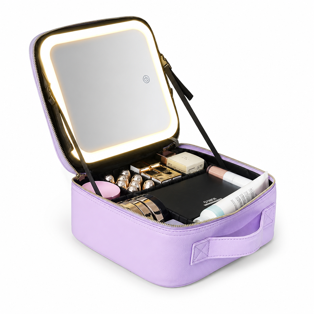 GlamCarry™ — Makeup Travel Case