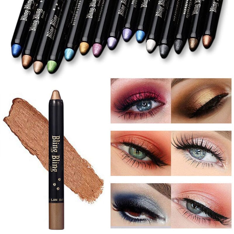 LumaShine™ Highlighter Eyeshadow Pencil — Unstoppable Color That Turns Every Eye Into a Showstopper
