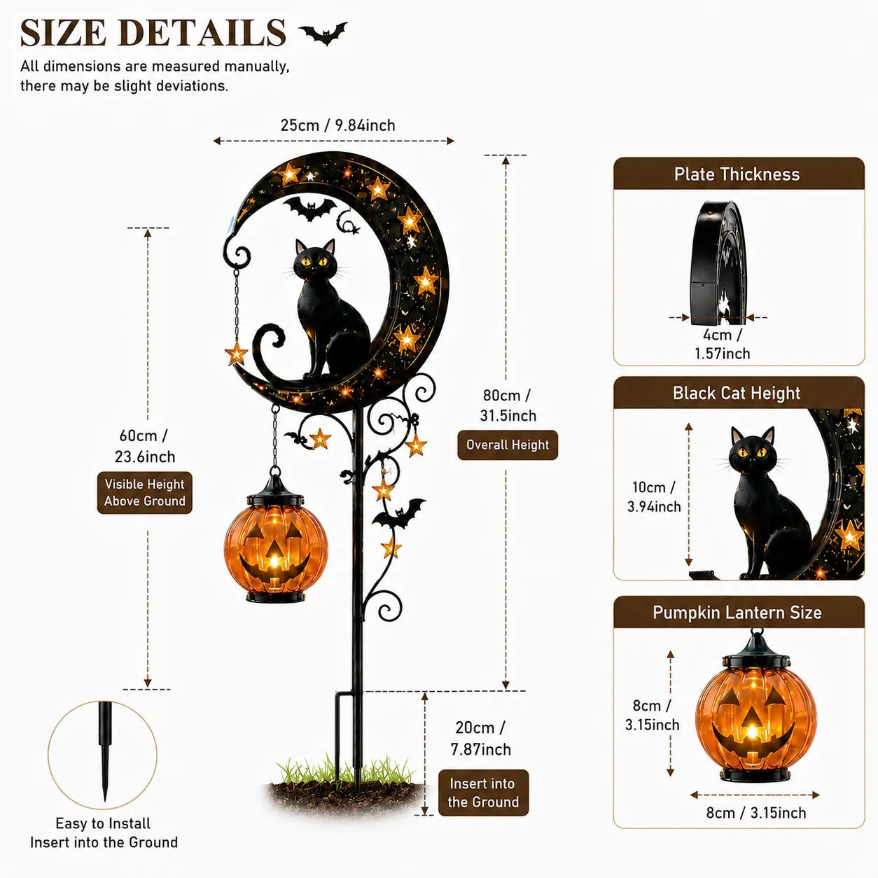 HarvestHalo™ Garden Stake Light — Ignite Your Yard with Warm, Magical Halloween Glow