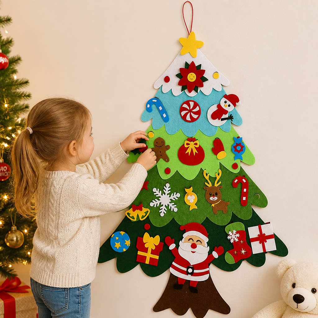 TinselTot™ Felt Christmas Tree for Kids