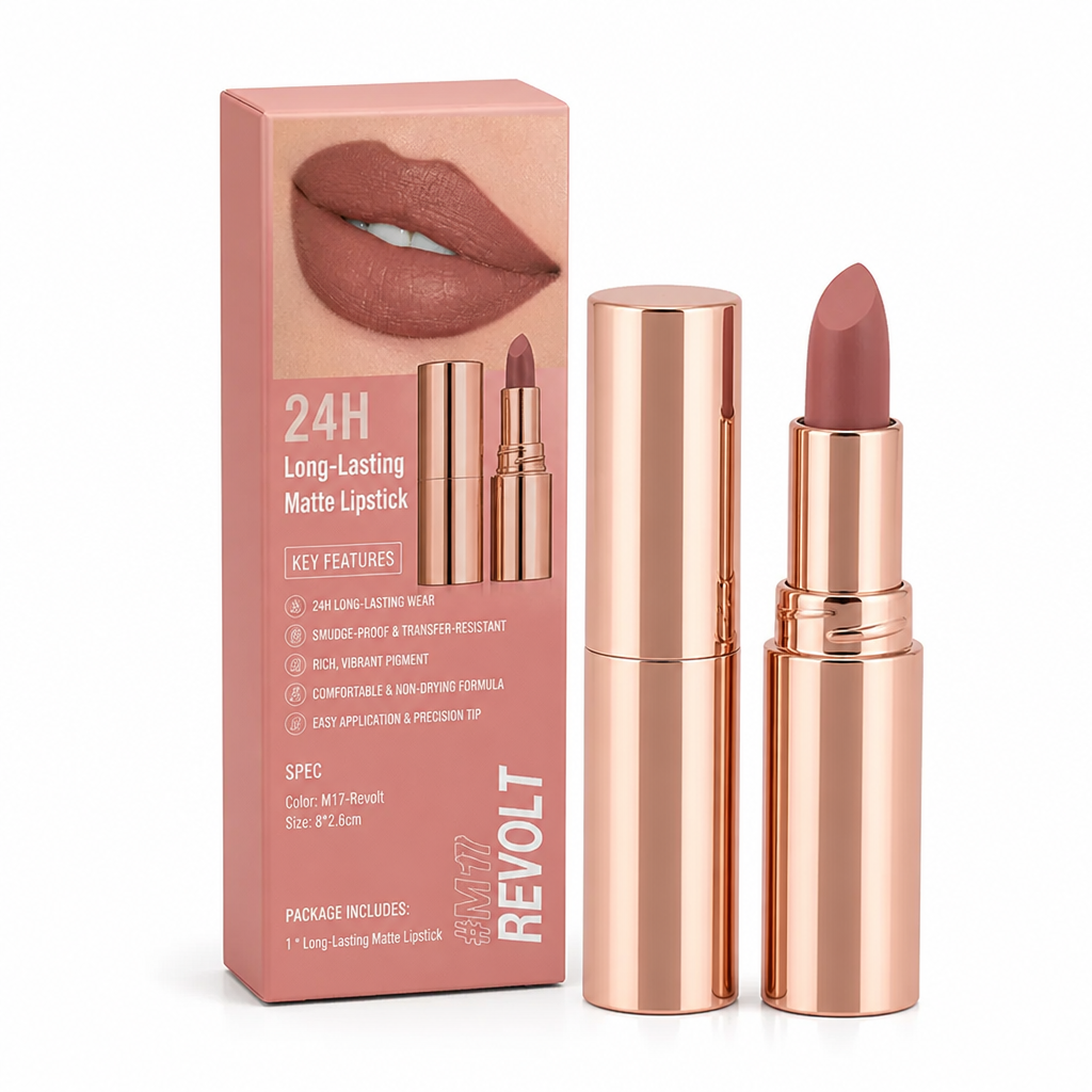 Velvetquill™ Matte Lipstick — Bold Color That Lasts