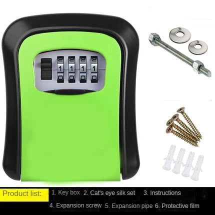 KeyVault™ — Secure Wall-Mounted Key Box