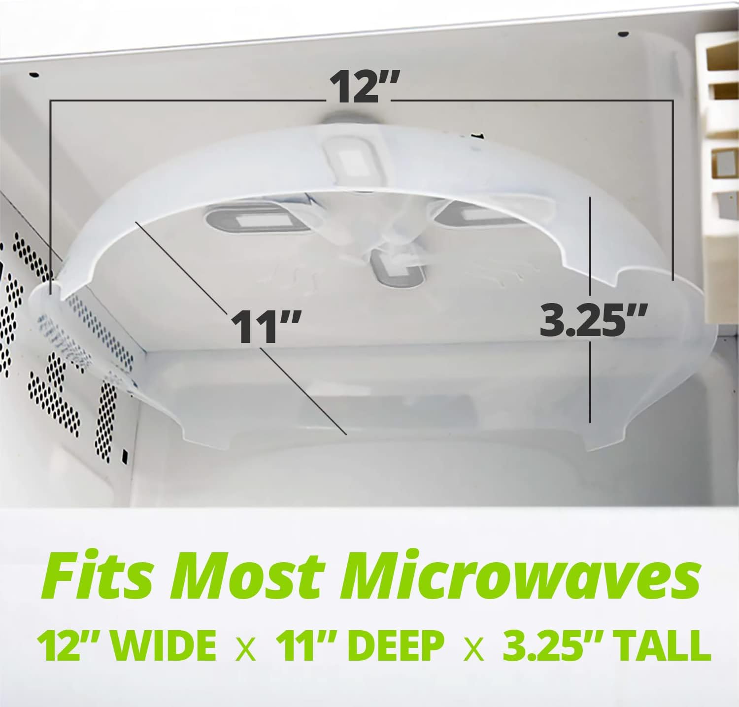 MagniShield™ — Experience Effortless Clean Microwaves and Perfectly Heated Meals Every Time