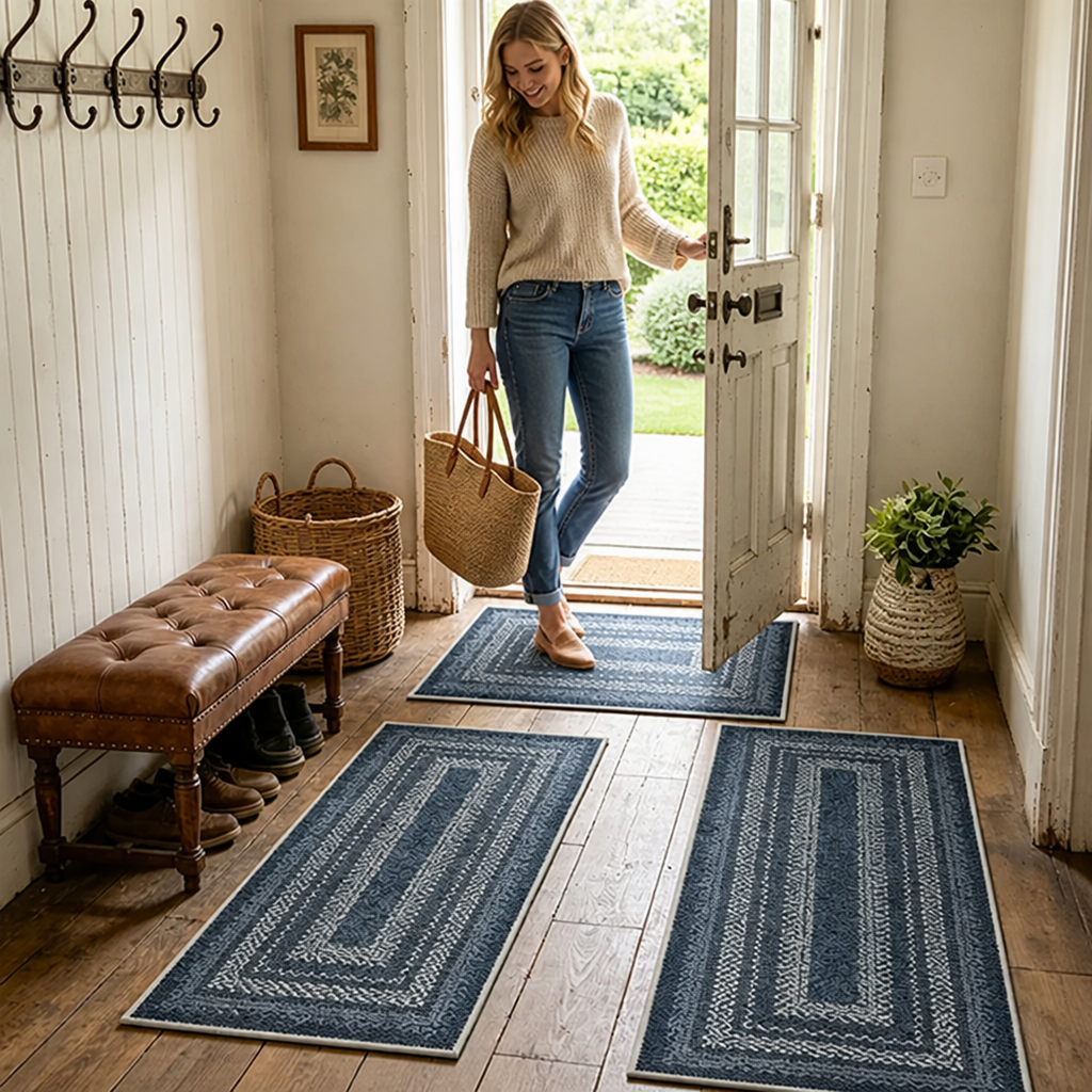 HavenWeave™ - Non-Slip Runner Rug Set