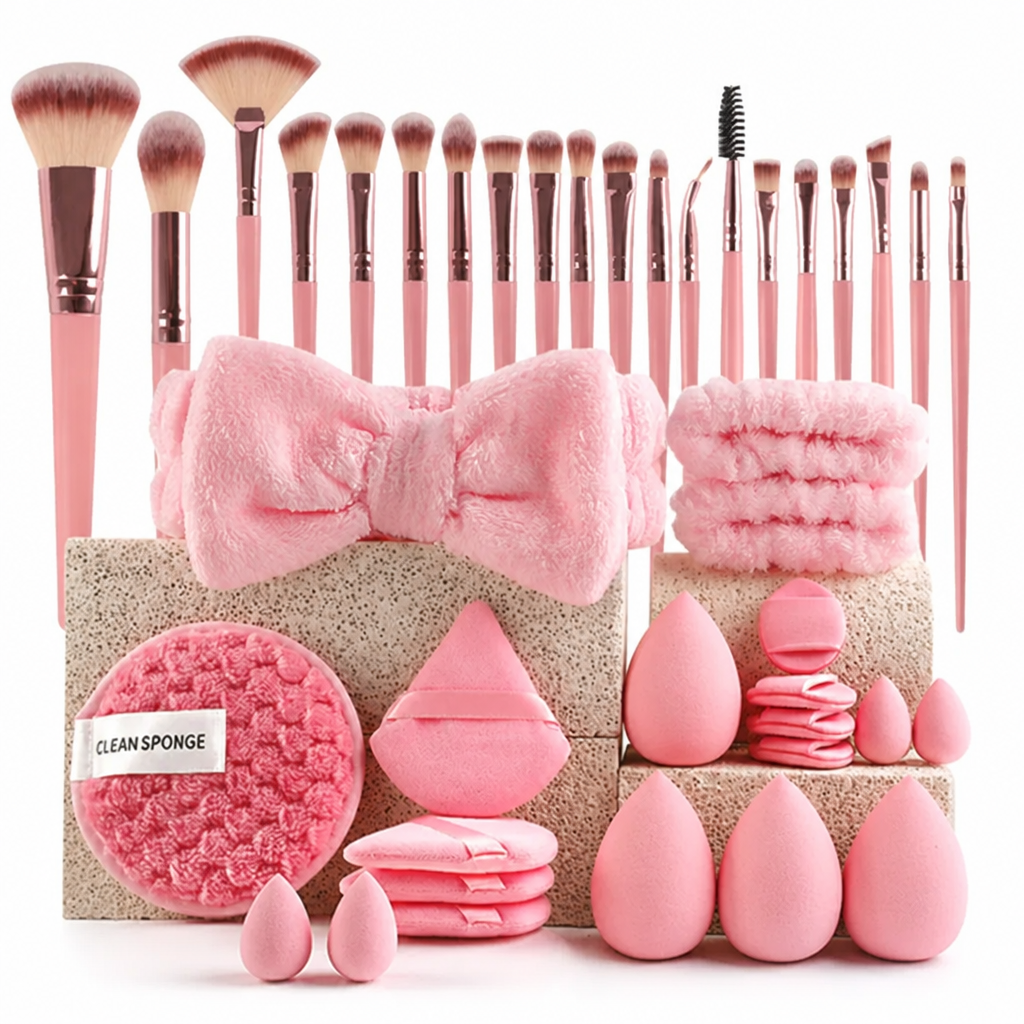 VelvetGlow™ - 32-Piece Makeup Brush Collection