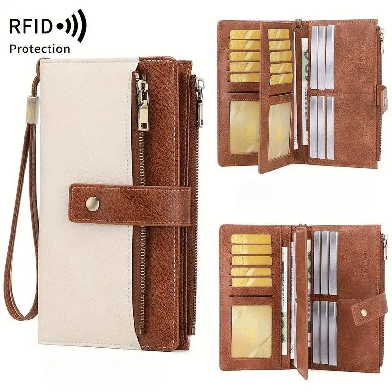 LumaGuard™ Long Wallet — Protect Your Identity and Elevate Your Style Instantly