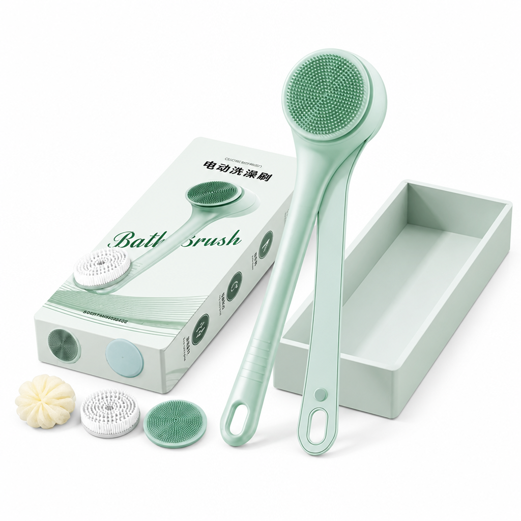 SpaSweep™ Electric Dual-Handle Body Brush