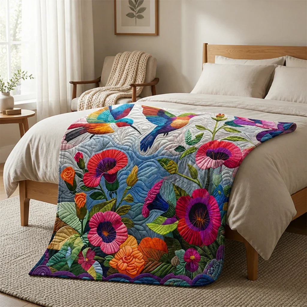 Petalwrap™ Floral Flannel Throw Blanket — Soft, Vibrant Cozy Layer