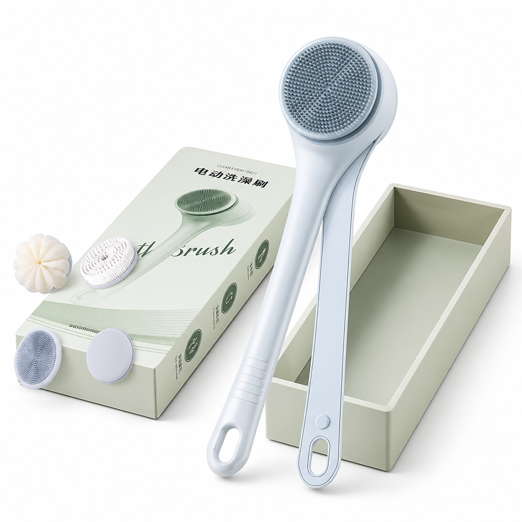 SpaSweep™ Electric Dual-Handle Body Brush
