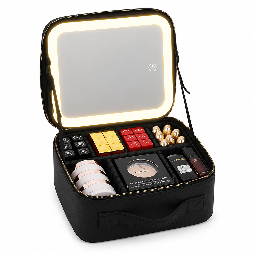 GlamCarry™ — Makeup Travel Case