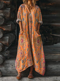 YVETTE | Vintage Boho Dress with Pockets