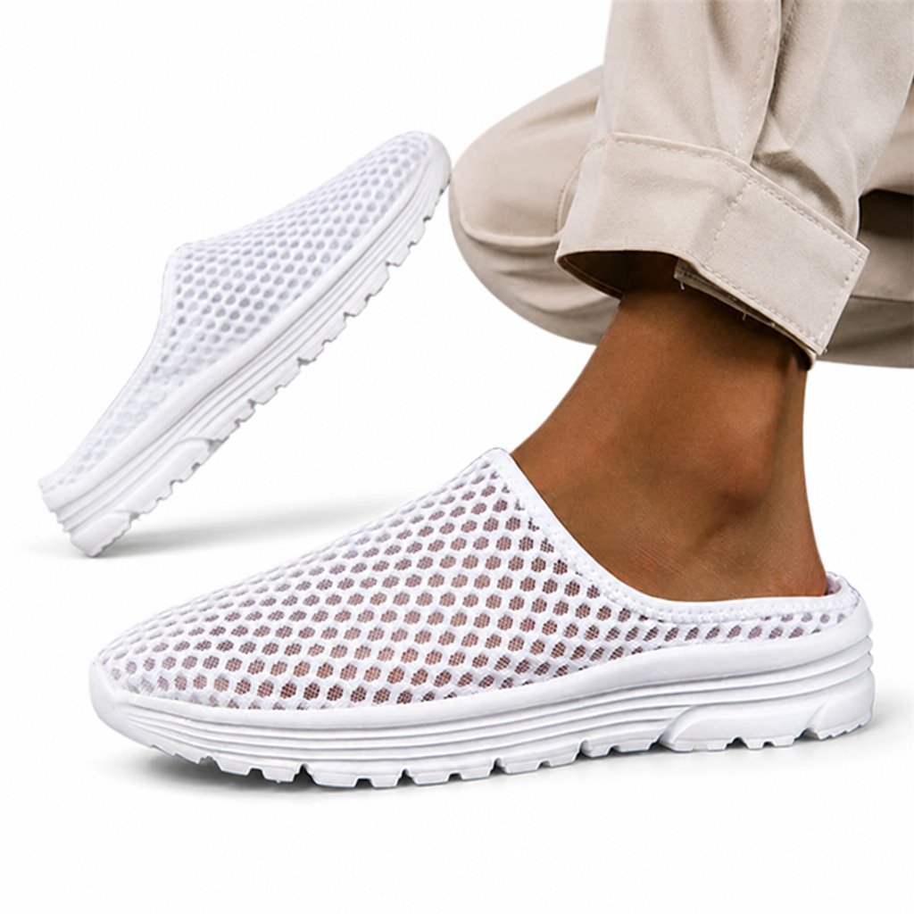 AiryNest™ Breathable Mesh Slip-On Clogs