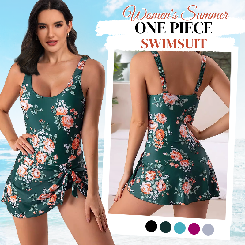 Solara™ - Floral Summer Swim Dress