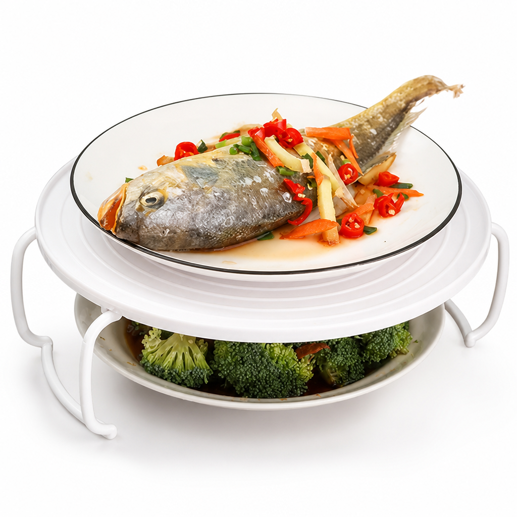 HeatMate™ — Multi-Level Microwave Food Warmer