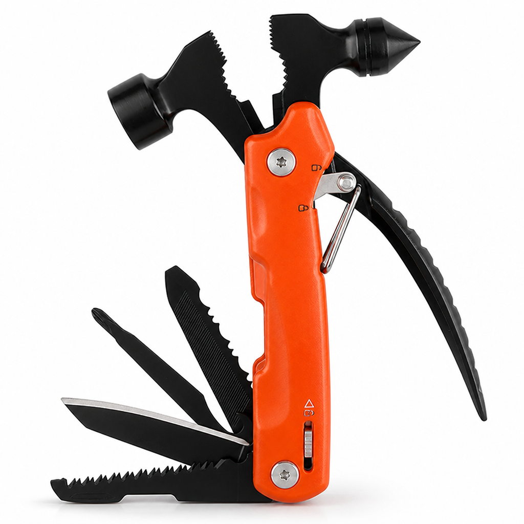Rescuvo™ Car Emergency Escape Tool — Window Breaker & Belt Cutter
