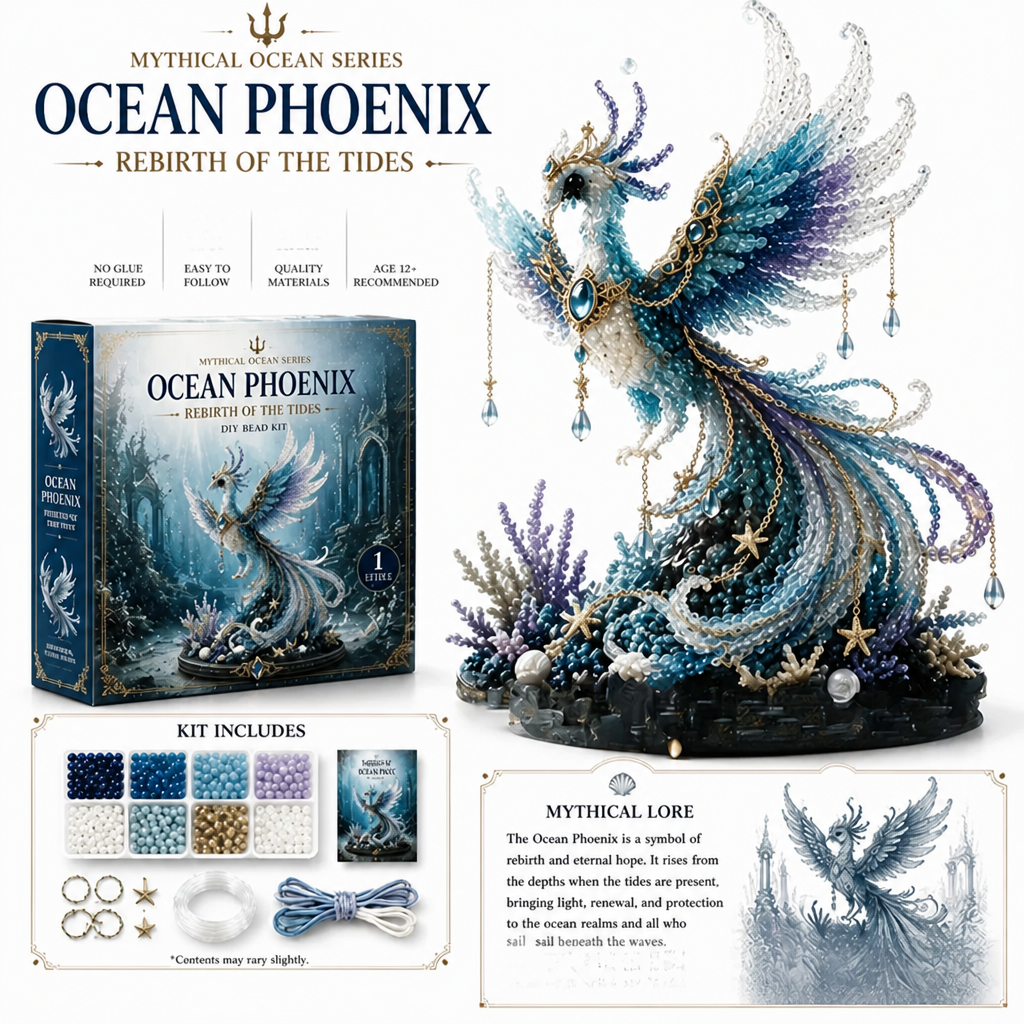 ReefBead™ 3D Ocean Animal Bead Kit — Craft Your Own Sea Creature