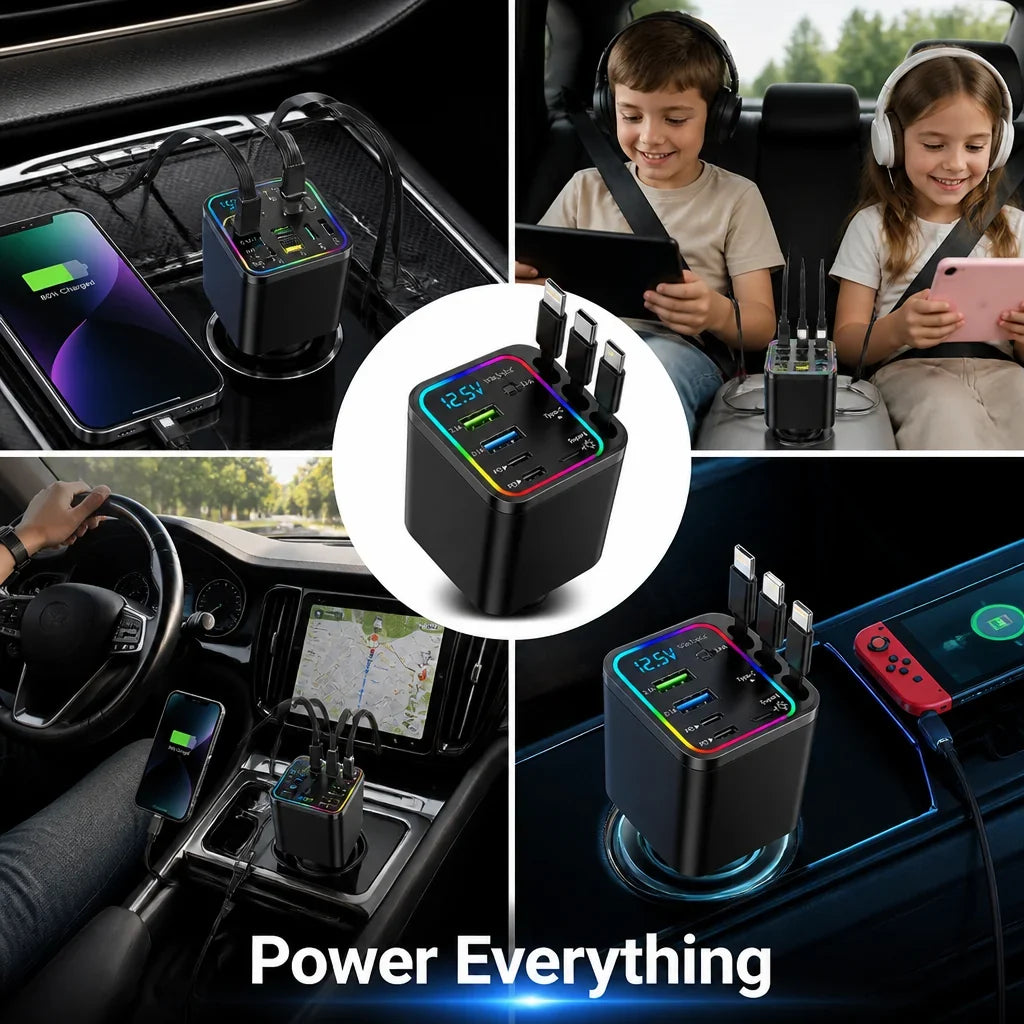 Chargezilla™ — The Little Charger That Powers Everything