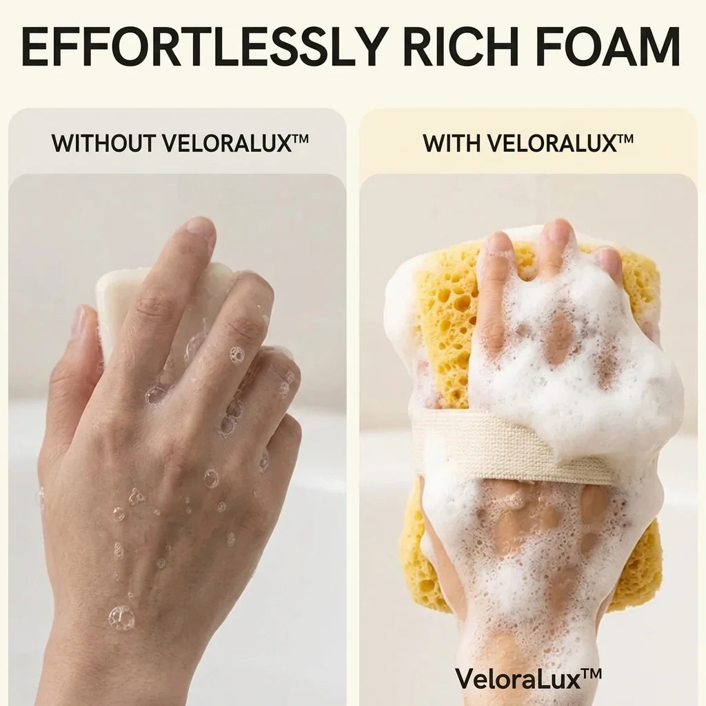 FoamBuff™ — Lather, Scrub, and Rinse With Ease — Experience Silky, Effortless Radiance Every Shower