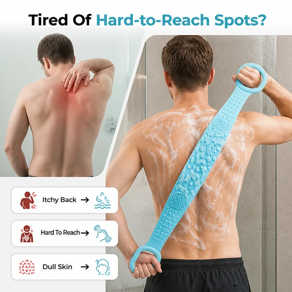 BackBuff™ — A Better Way to Scrub Your Back