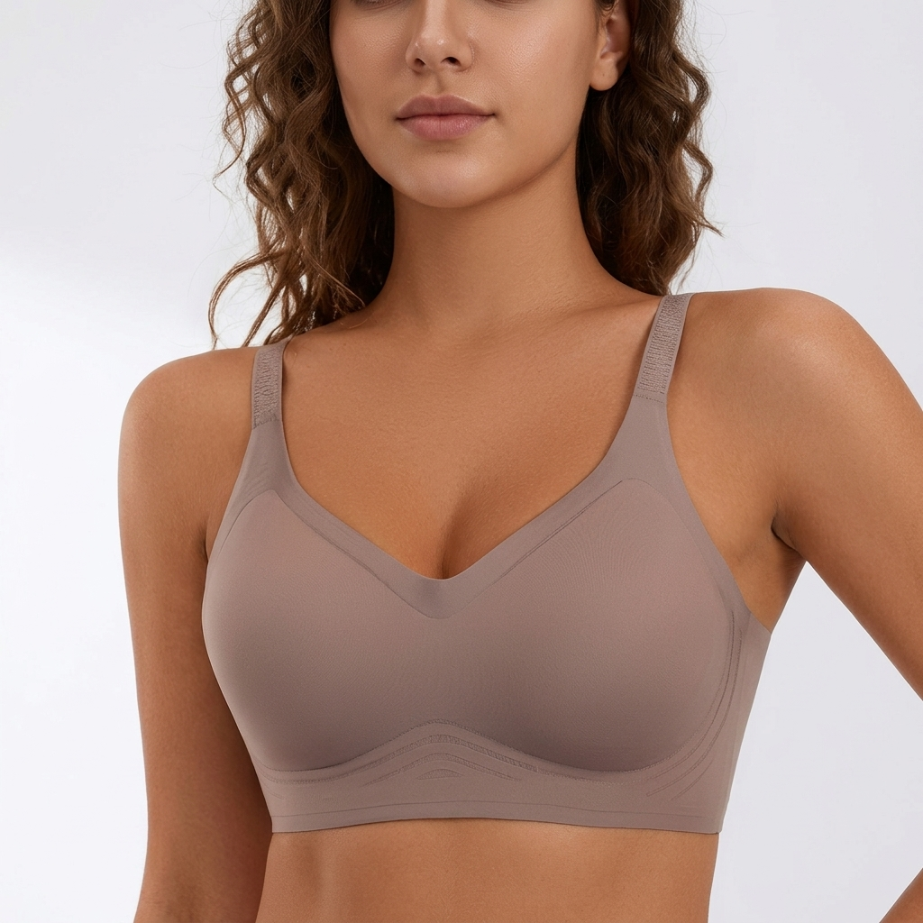 Aerelle™ Seamless Zip-Back Comfort Bra