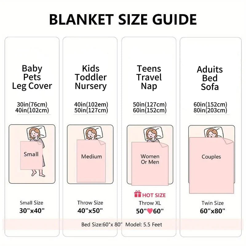 FelineCharm™ — Cozy Cat Pattern Blanket