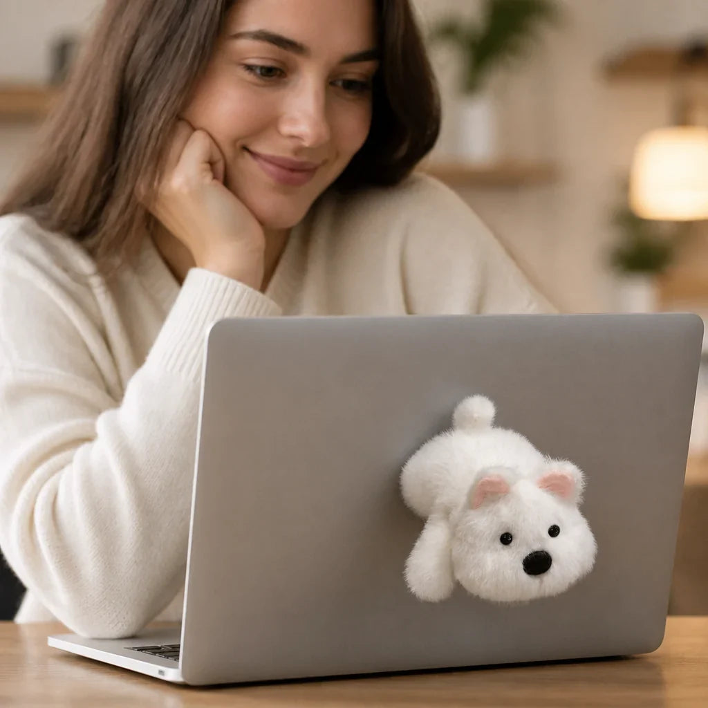 Snugglets™ Plush Animal Magnets — Cuddly Mini Fridge Friends