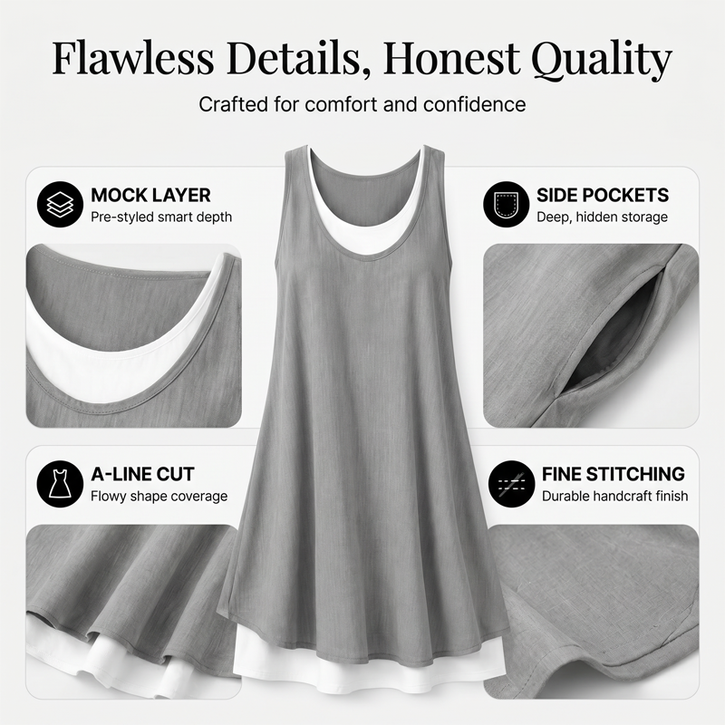 Amara™ - Relaxed Fit Everyday Dress