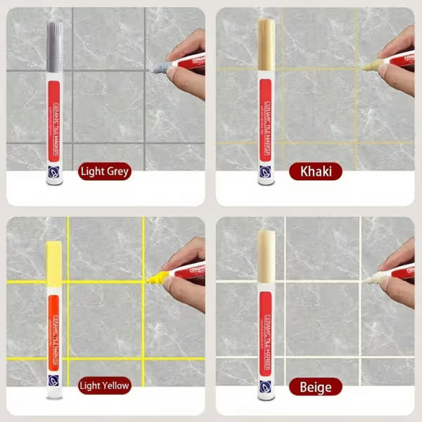 GroutFix™ - Precision Tile Grout Repair Pen