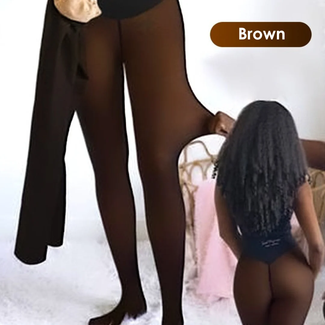 Toastia™ Fleece-Lined Sheer-Look Tights