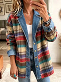 Charlotte | Women's Vintage Denim Patchwork Jacket