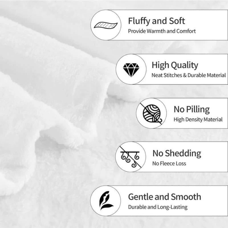 FelineCharm™ — Cozy Cat Pattern Blanket
