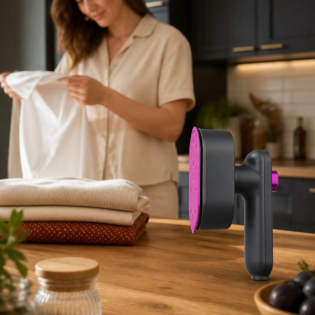 GlideMist™ Compact Steam Iron — Instant Wrinkle-Free Confidence Wherever You Go