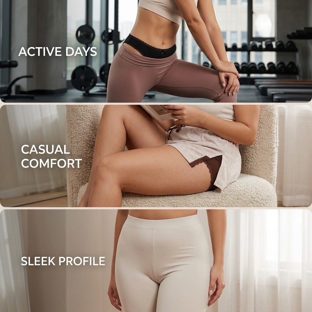 Laceloom™ Cotton & Lace Thong Set — Soft Everyday Comfort